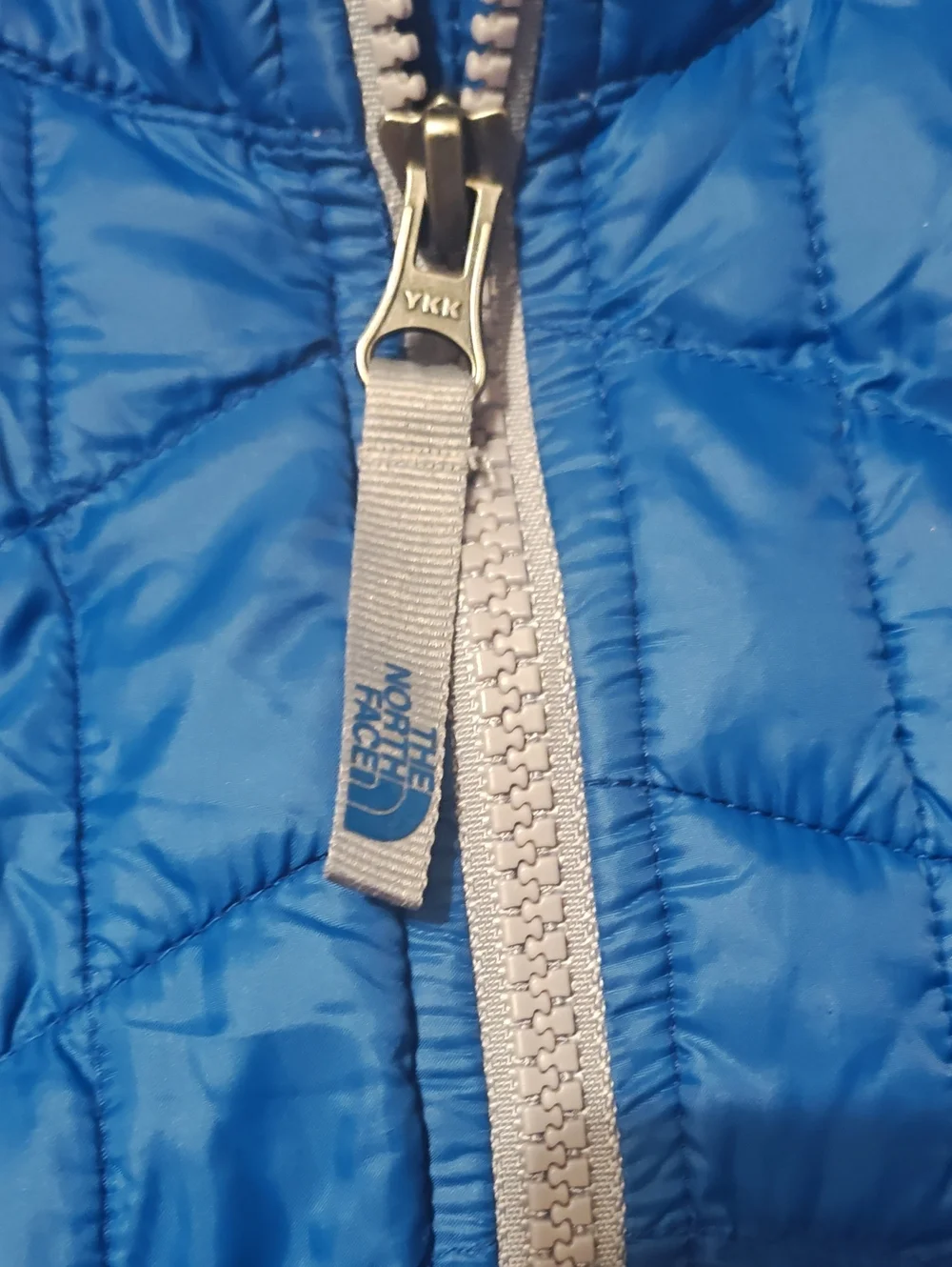 The North Face Men’s Blue Quilted Insulated Vest